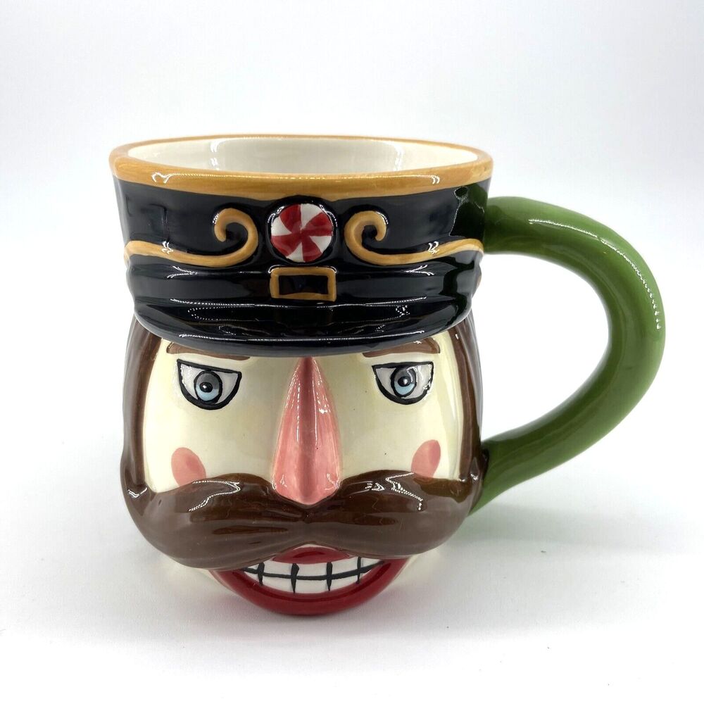 Christmas Mug Large 3D Holiday Magic Nutcracker 19 oz Susan Winget Certified Int